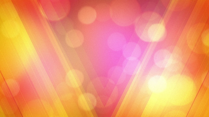 bokeh panels - yellow