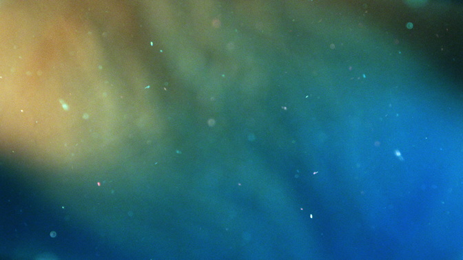 dusty particles - blue