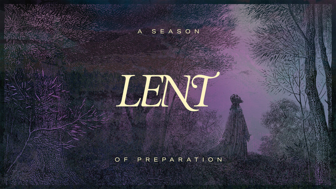 easter etching - lent