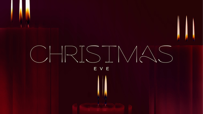 gradient glass - christmas eve