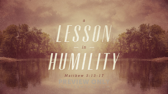 a lesson in humility