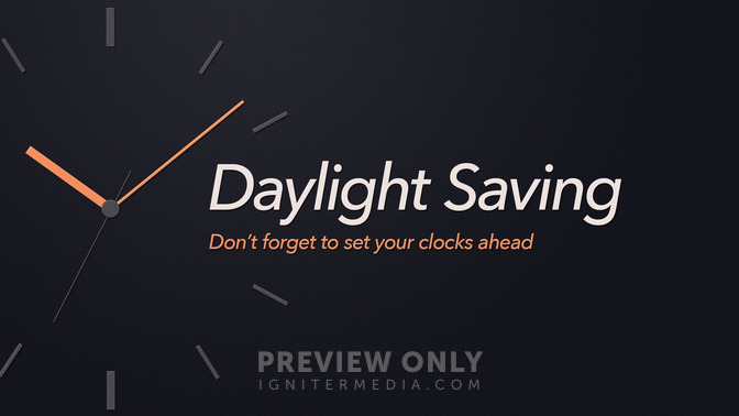 daylight saving