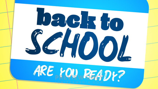 back to school