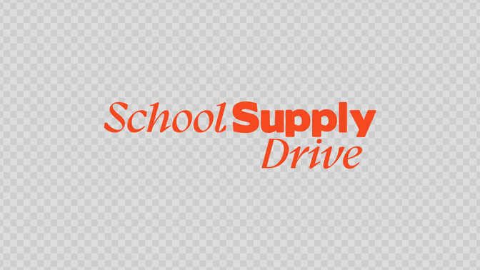 school supply drive