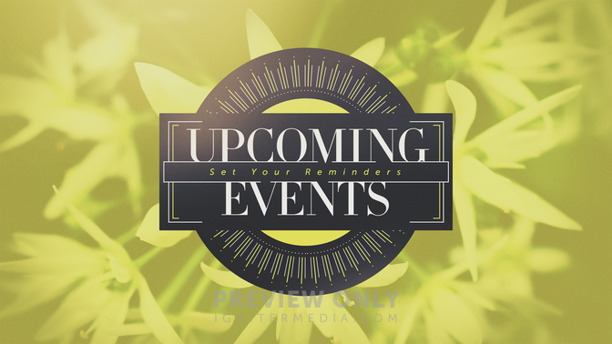 bright foliage - upcoming events