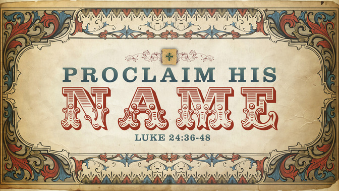 proclaim his name