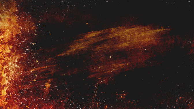 fiery embers