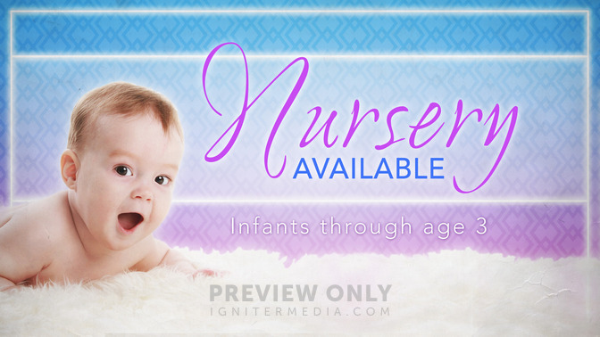 nursery available