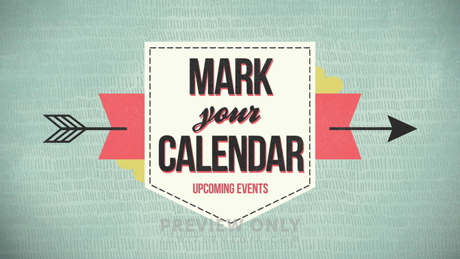 Cupid's Arrow - Mark your Calendar - Title Graphics | Igniter Media