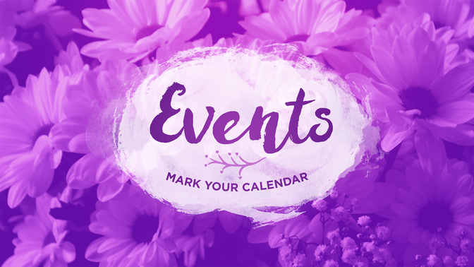 flower fields - events
