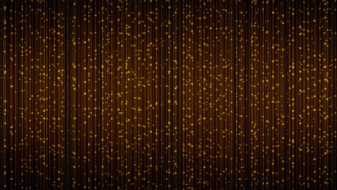 geometric strands - yellow