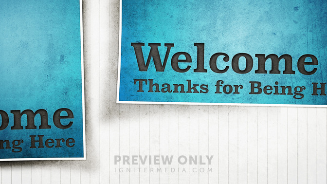 welcome