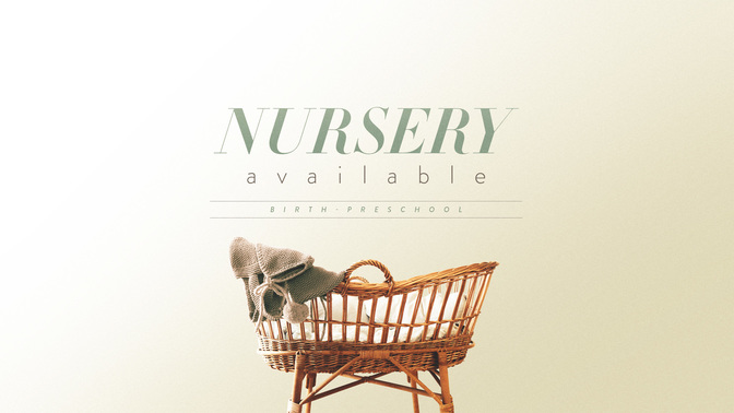 nursery available