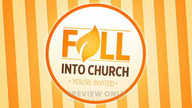 fall into church
