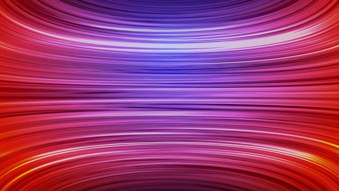 distorted bands - red
