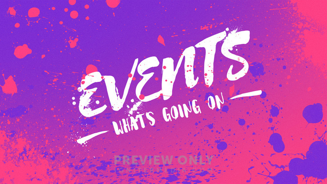 splattered - events