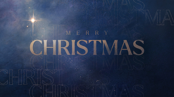 above every name - merry christmas