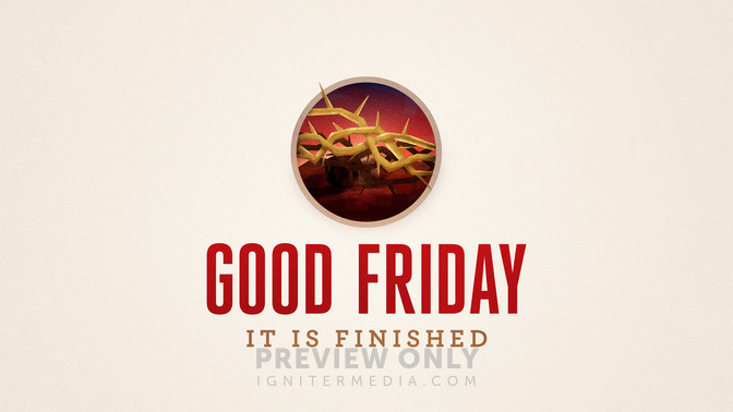modern painted - good friday
