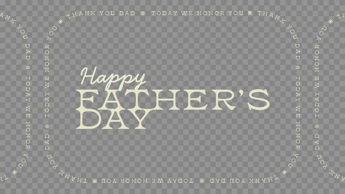 solar patterns - happy fathers day