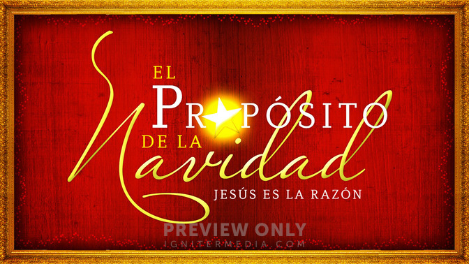 el propósito de la navidad