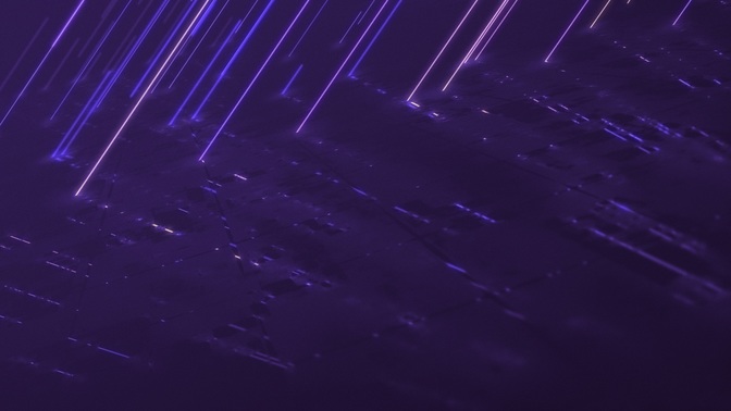 neon streaks - blue