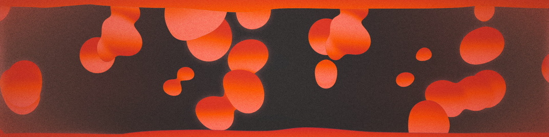 lava lamp - red