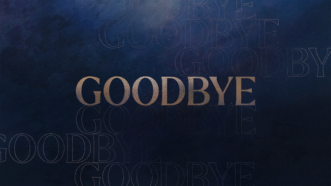 above every name - goodbye