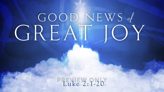 good news of great joy