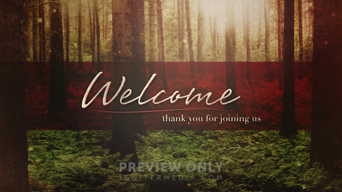 fall twilight - welcome