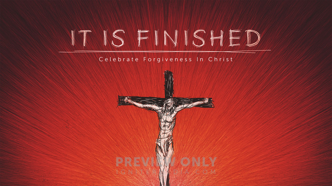 it is finished