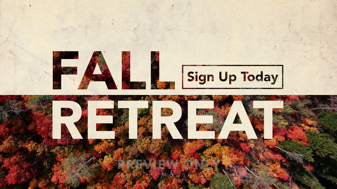 fall retreat