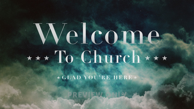 memorial day clouds - welcome to church