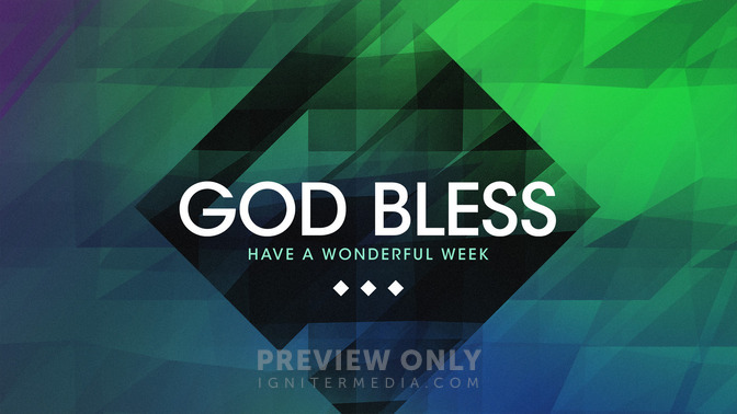vivid colors - god bless