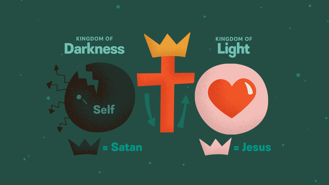 sharing the good news - two kingdoms