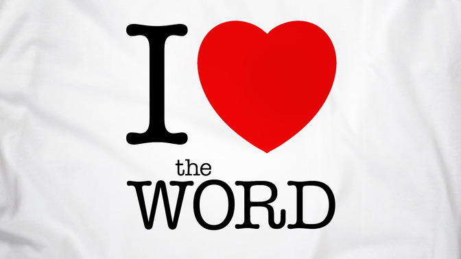 i heart the word