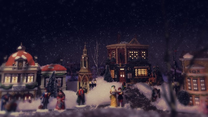 snowy village 3