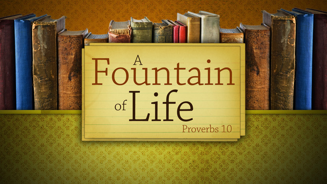 a fountain of life