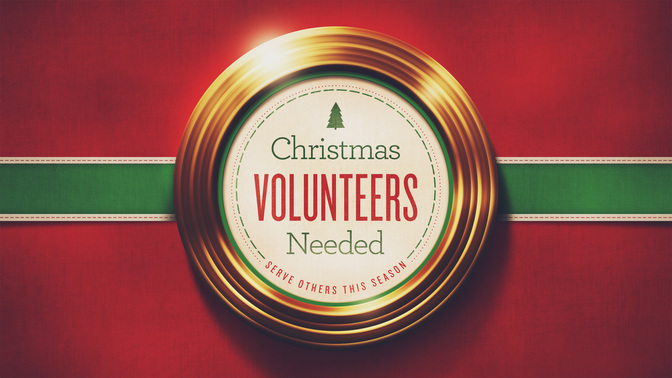 golden rings - christmas volunteers needed