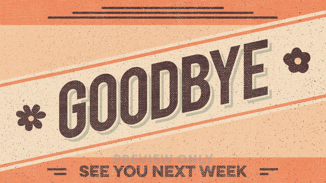 halftone - goodbye