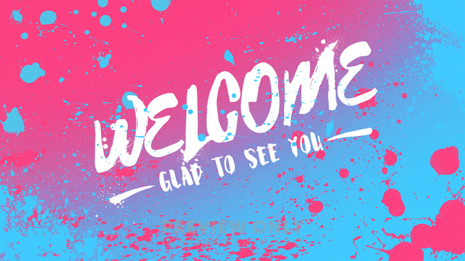 splattered - welcome