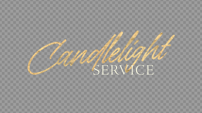 advent type - candlelight service