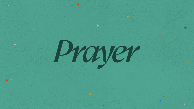 sharing the good news - prayer