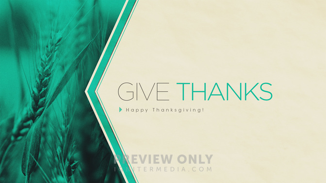 thanksgiving colors - give thanks