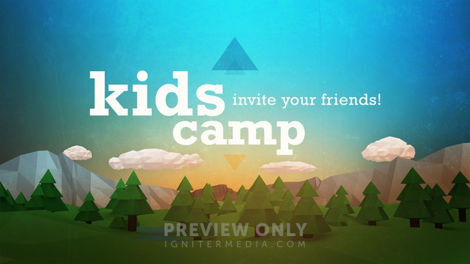 outdoors - kids camp