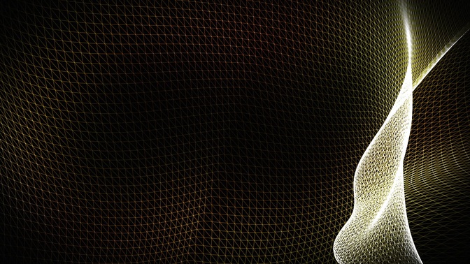 lattice waves - yellow