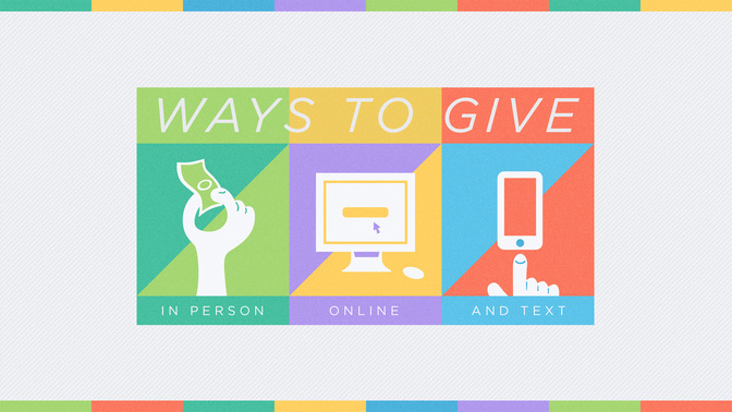 ways to give