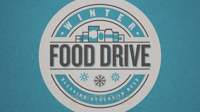 winter food drive