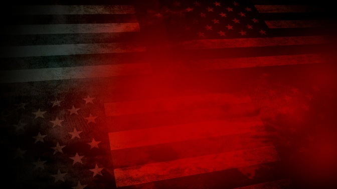 angled flag