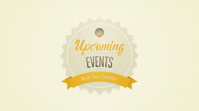 thanksgiving badge - upcoming events