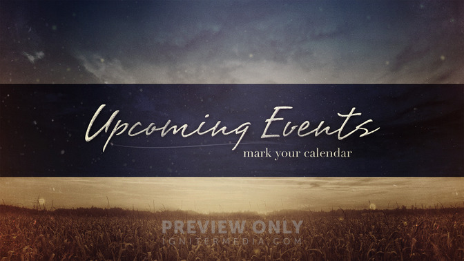 fall twilight - upcoming events